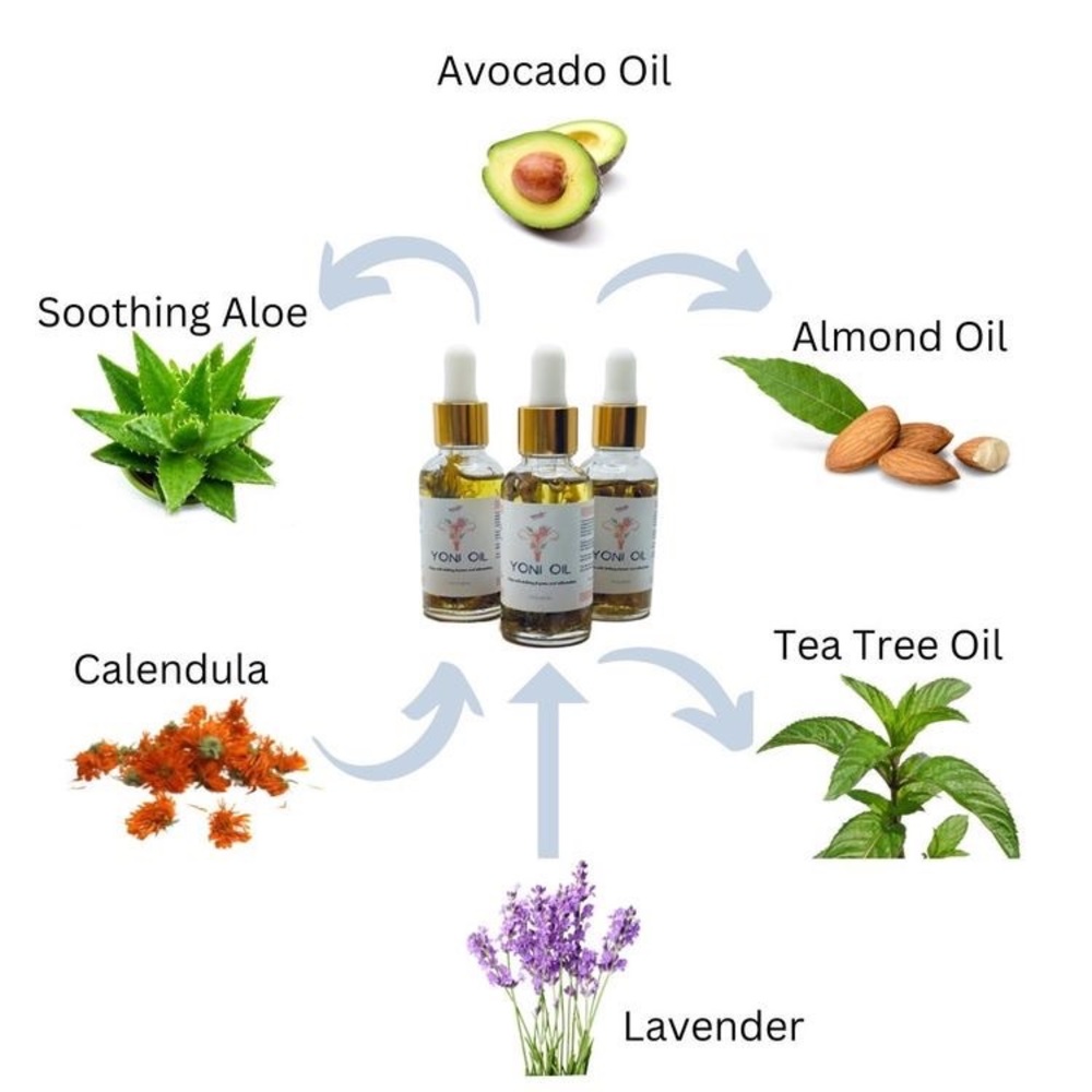 Natural Yoni Oil - Balanced pH - Odor Control